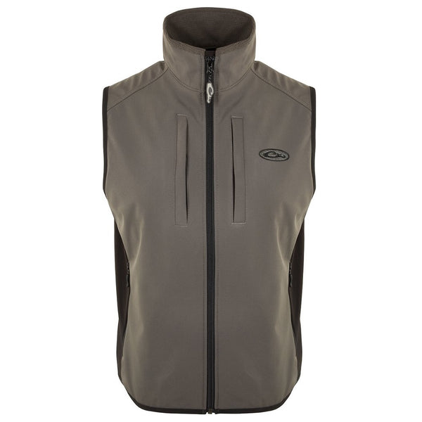 Drake Waterfowl EST Windproof Tech Vest Gray