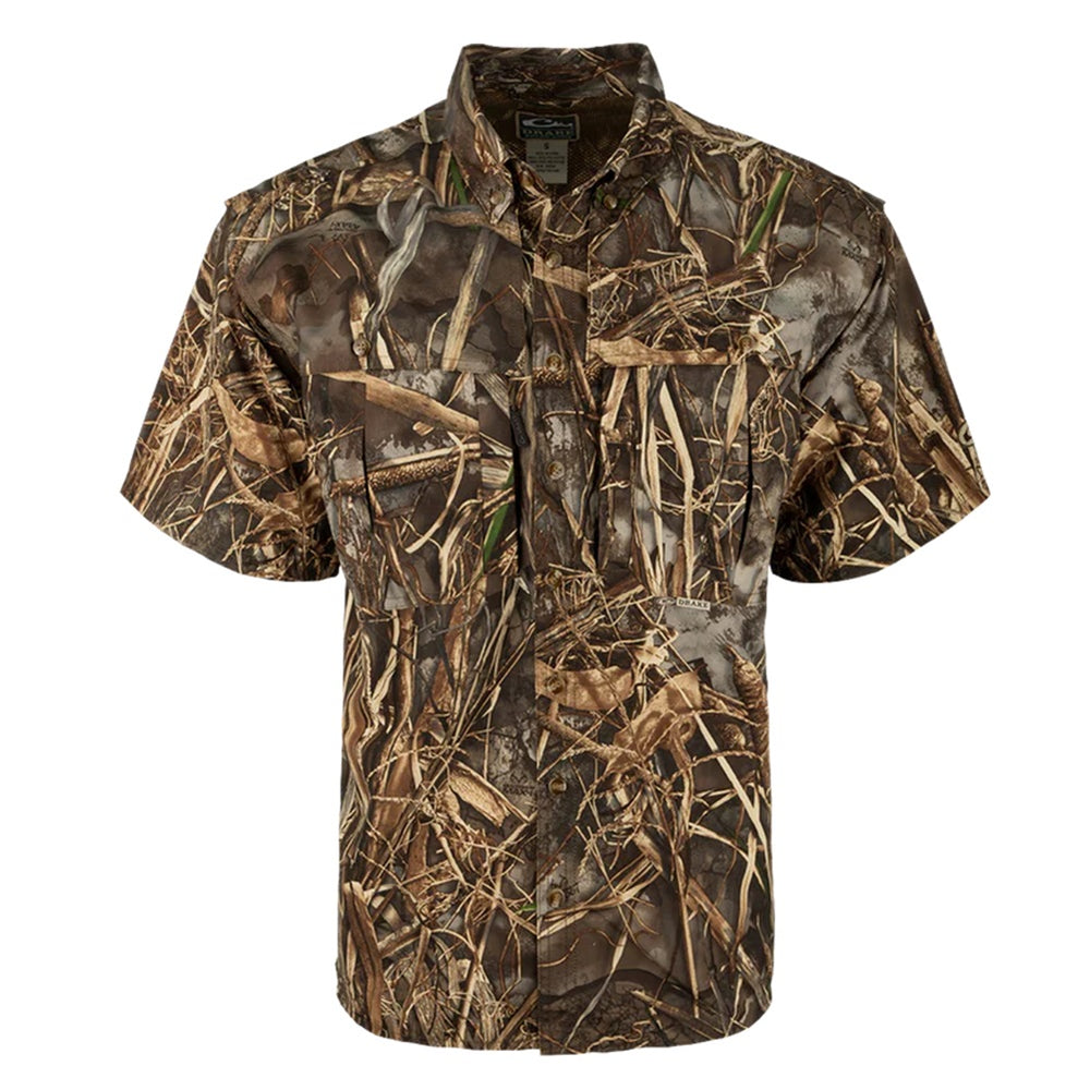 Drake Waterfowl EST Camo Wingshooter's S/S Shirt