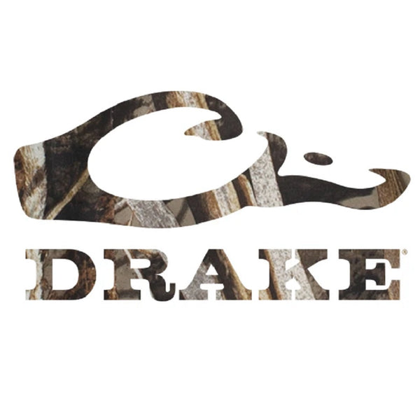 Drake Waterfowl Camo Logo Decal