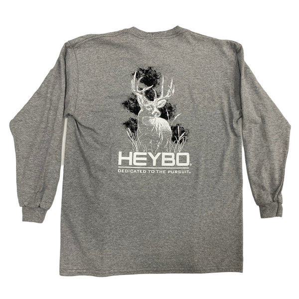 Heybo Buck Silhouette Youth L/S T-Shirt
