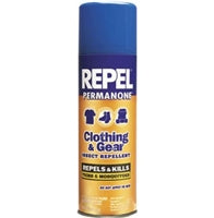 Repel Permethrin Clothing & Gear Insect Repellent Aerosol 6.5 oz