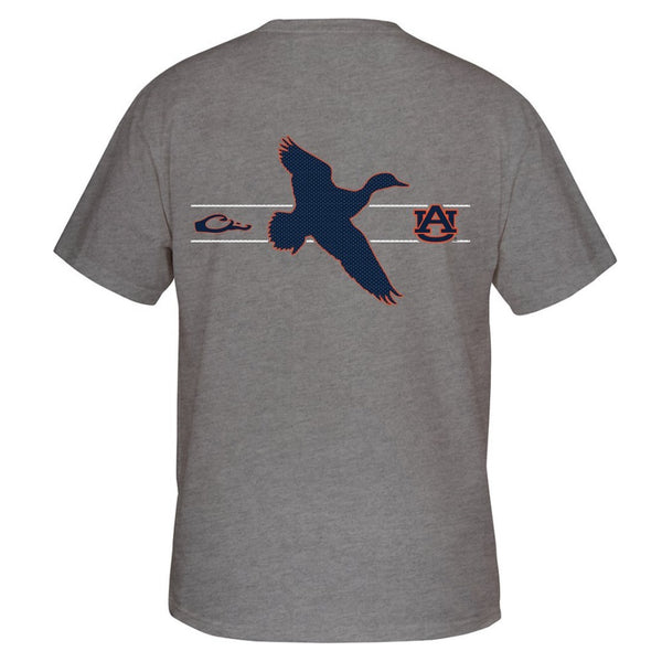 Drake Waterfowl Auburn Drake & School Logo S/S T-Shirt