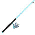 Zebco Splash 2 piece Spinning Combo Size 20 reel 6 foot Medium Light Rod